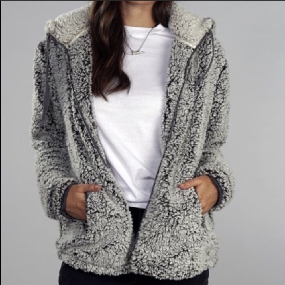 Thread & Supply zipper Sherpa jacket - Picture 5 of 8